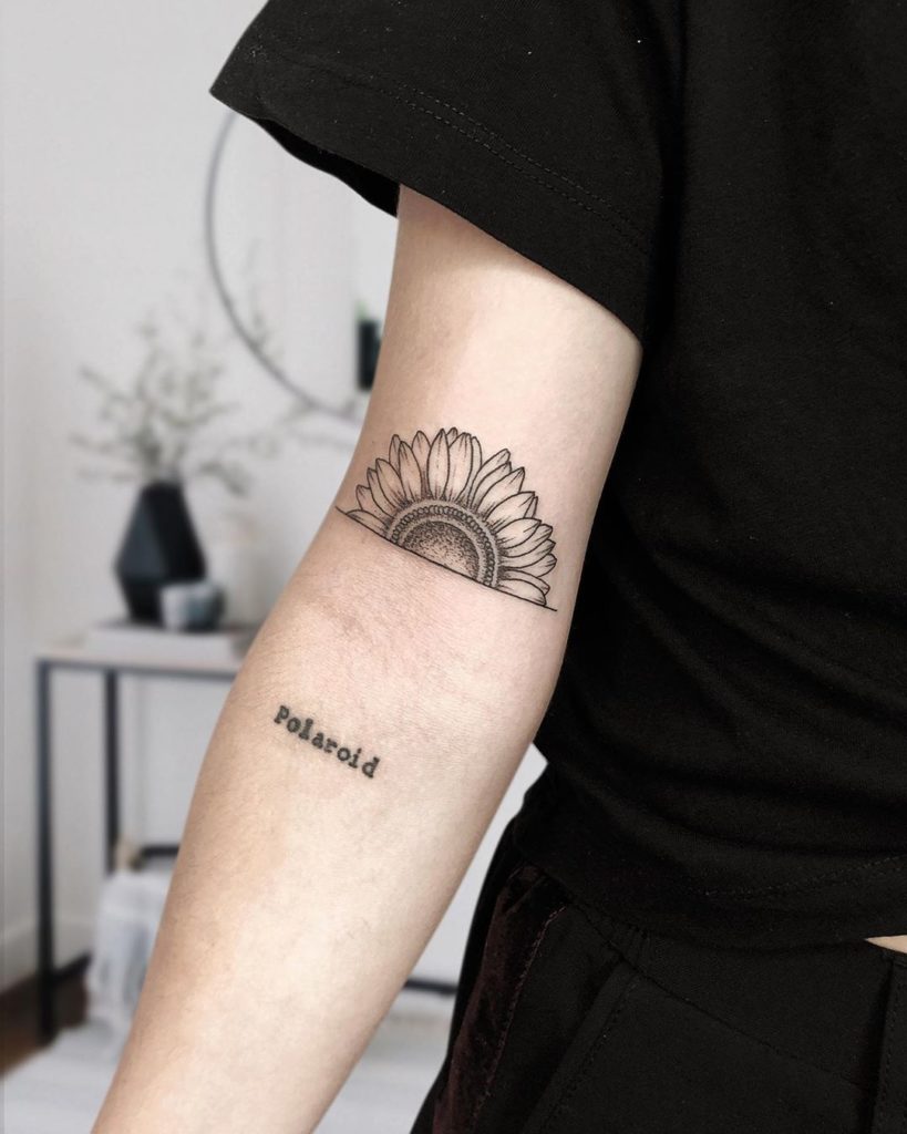 Michele Costante Tattoo - girasole